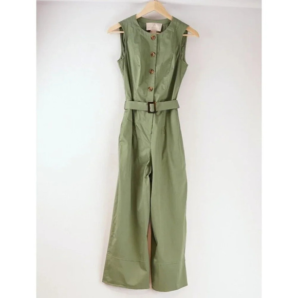 Gal Meets Glam Leonie Wide Leg Jumpsuit - Picture 1 of 8